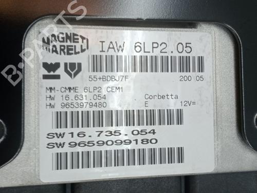 Engine control unit (ECU) PEUGEOT 307 (3A/C) 1.4 16V | BP23372498M57 