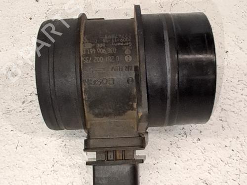 Used Mass air flow sensor Mass air flow sensor VW PASSAT B6 (3C2) 2.0 TDI 16V (140 hp) 36016090 36016090