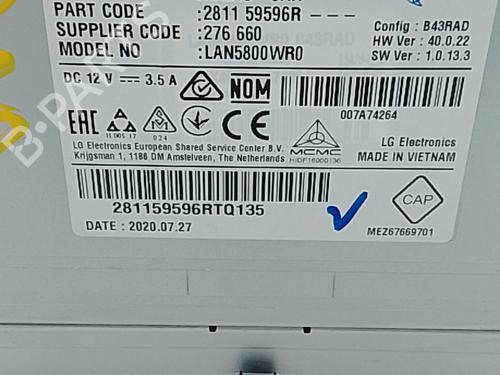 Radio DACIA SANDERO II 1.5 Blue dCi 95 (B8JL) | BP37449623E6 - Image 2