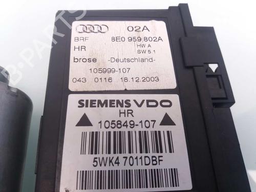 Rudehejsemotor bagstkærm højre AUDI A4 B6 Avant (8E5) 3.0 (220 hp) 23453920