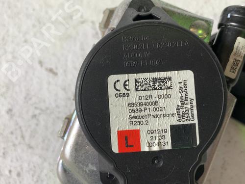 Front left seatbelt JAGUAR F-PACE (X761) 2.0 TD4 | BP39742038I26 - Image 2