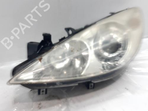 Used Left headlight Left headlight PEUGEOT 307 (3A/C) 1.6 HDi (90 hp) 34367329 34367329