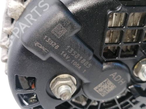 Used Alternator OPEL ASTRA J Sports Tourer (P10) 1.4 Turbo (35) (140 hp) 23420433