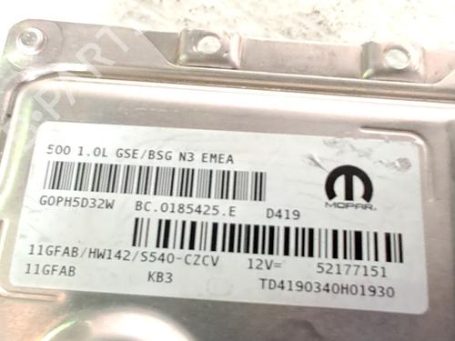 Engine control unit (ECU) FIAT 500 (312_) 1.0 Mild Hybrid (312.AYD1B) | BP33764814M57 - Image 2