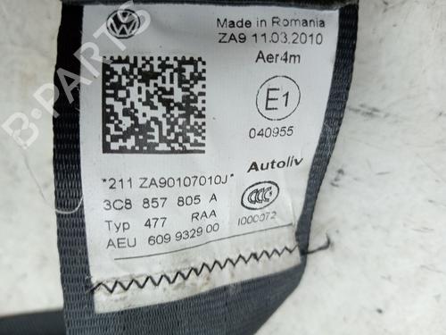 Rear left seatbelt VW PASSAT B6 (3C2) 2.0 TDI 16V | BP23356947I29