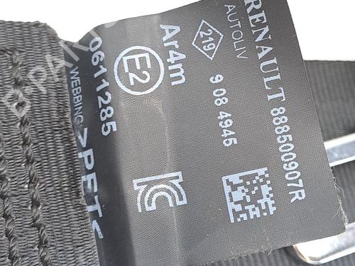 Rear center seatbelt RENAULT ZOE (BFM_) ZOE | BP26929235I27 