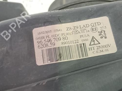 Left headlight PEUGEOT 607 (9D, 9U) 2.7 HDi 24V | BP28142132C28 