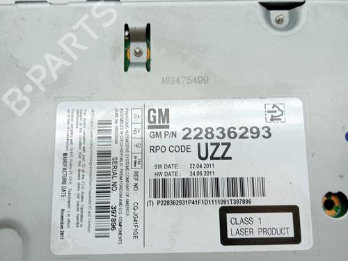 Radio OPEL ASTRA J (P10) 1.7 CDTI (68) | BP23341930E6 