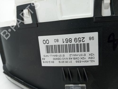 Instrument cluster PEUGEOT 2008 I (CU_) 1.2 THP 130 / PureTech 130 | BP23344099C47 