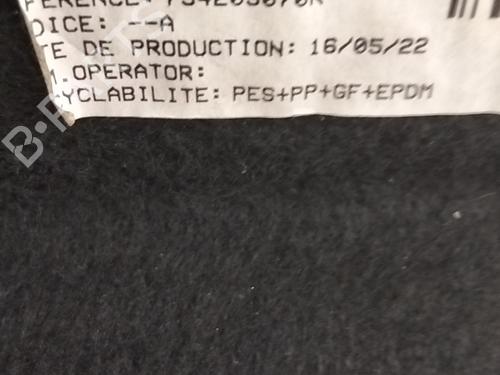 Hattehylle DACIA DUSTER (HM_) 1.0 TCe LPG (HMM6, HMMT) | BP37592402C85 - Image 2