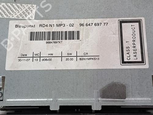 Radio CITROËN C4 I (LC_) 1.6 HDi | BP23371088E6