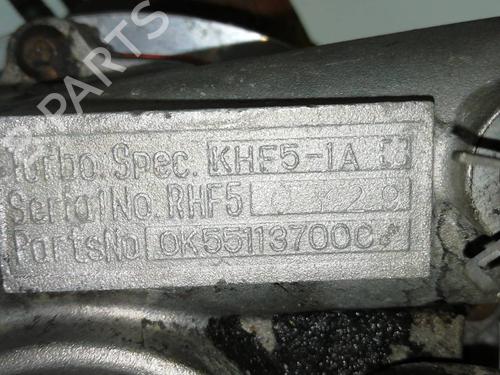 Turbocharger/Supercharger KIA CARNIVAL I (UP) 2.9 TDi | BP26539207M71 
