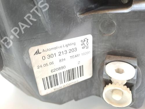 Left headlight PEUGEOT 407 (6D_) 1.6 HDi 110 (6D9HZC, 6D9HYC) | BP23284163C28 