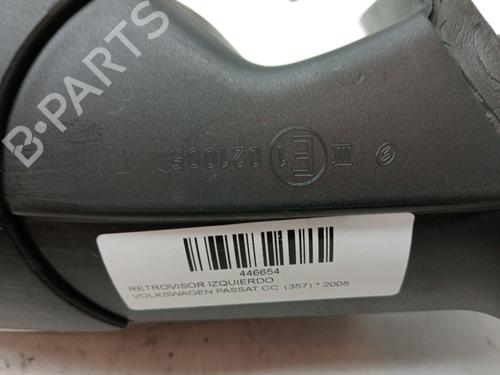 Left mirror VW PASSAT B6 (3C2) 2.0 TDI 16V | BP25457173C26