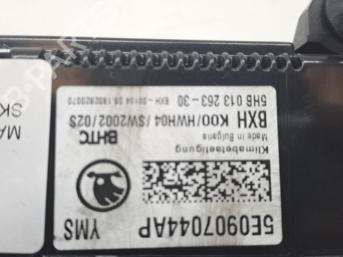 Climate control SKODA OCTAVIA III (5E3, NL3, NR3) 1.4 TSI | BP23363282I5 