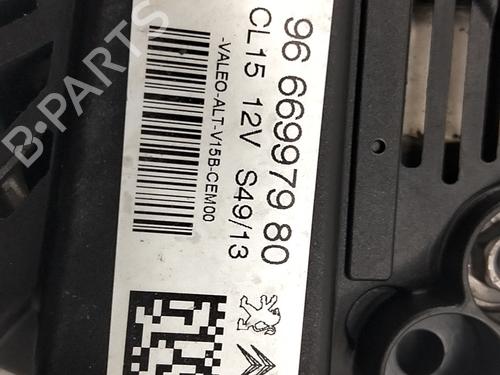 Alternator CITROËN C4 II (NC_) 1.6 VTi 120 (NC5FS0, NC5FS9) | BP33767473M7 - Image 2