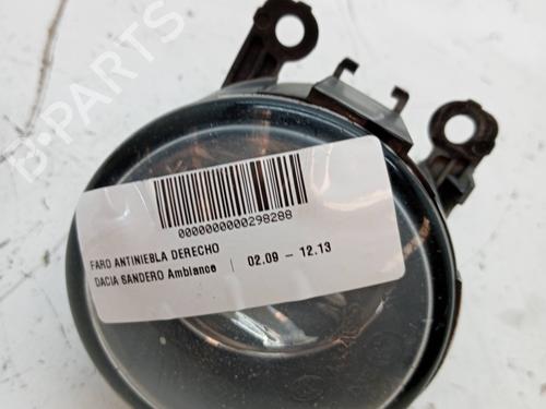 Used Right front fog light DACIA SANDERO 1.2 16V (75 hp) 23340417