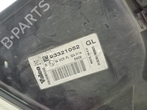 Left headlight OPEL MERIVA A MPV (X03) 1.7 CDTI (E75) | BP25915376C28 