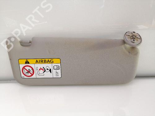 Used Right sun visor TOYOTA HILUX VIII Pickup (_N1_) 2.4 D 4WD (GUN125_, GUN125R) (150 hp) 26315737