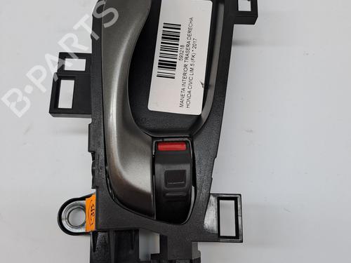 Høyre bak invendig håndtak HONDA CIVIC X Hatchback (FC_, FK_) 1.0 VTEC (FK6) (129 hp) 24108050