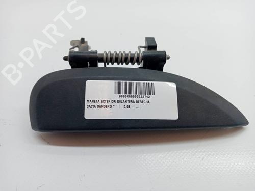 Used Front right exterior door handle DACIA SANDERO II 1.5 dCi 75 / Blue dCi 75 (B8JW, B8M4, B8AH, B8M7, B8M6) (75 hp) 23342502