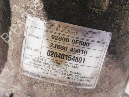 AC compressor NISSAN ALMERA II Hatchback (N16) 1.8 | BP25988865M34 