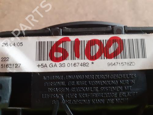 Førerens kollisjonspute CITROËN C4 Coupe (LA_) 1.6 16V | BP26539339C9 