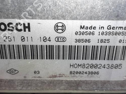 Engine control unit (ECU) MITSUBISHI SPACE STAR MPV (DG_A) 1.9 DI-D (DG4A) | BP25915693M57 