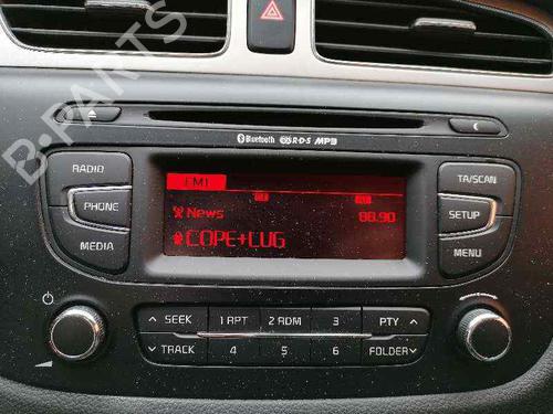 Radio KIA CEE'D (JD) 1.6 CRDi 128 | BP23935977E6 