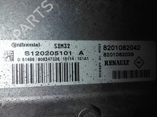 Engine control unit (ECU) DACIA LOGAN (LS_) 1.2 16V (LS1N, LS02, BS02) | BP23343309M57 