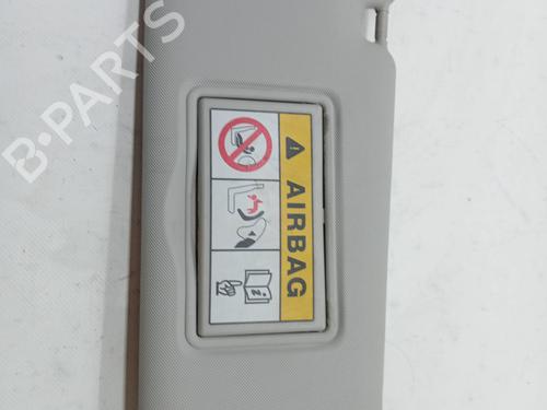 Right sun visor RENAULT MEGANE III Hatchback (BZ0/1_, B3_) 1.5 dCi (BZ09, BZ0D, BZ1W, BZ29, BZ14) | BP23352300I2 