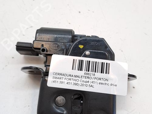 Bagklap lås SMART FORTWO Coupe (453) electric drive / EQ (453.391) (56 hp) 27193595
