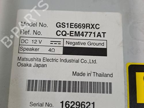 Radio MAZDA 6 Hatchback (GH) 2.2 MZR-CD (GH10) | BP23942278E6 