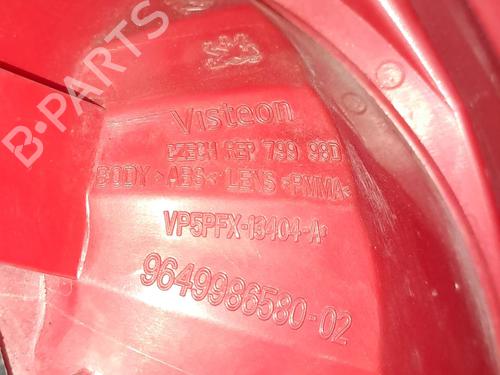 Right taillight PEUGEOT 207 (WA_, WC_) 1.6 16V | BP29024084C35 