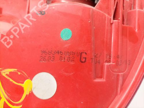 Left taillight PEUGEOT 3008 I MPV (0U_) 1.6 HDi | BP25613100C34 
