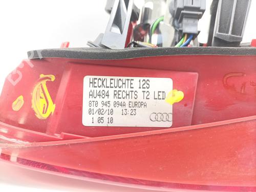 Højre baglygte bagklap AUDI A5 (8T3) S5 quattro | BP26285729C80 