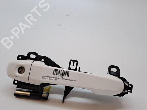 Used Front left exterior door handle TOYOTA YARIS (_P13_) 1.5 Hybrid (NHP130_, NHP130) (101 hp) 29024014