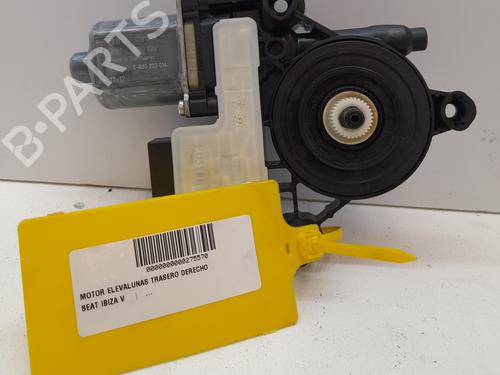 Rudehejsemotor bagstkærm højre SEAT IBIZA V (KJ1, KJG) 1.6 TDI (115 hp) 23350104