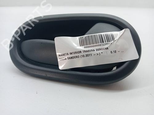 Used Rear right interior door handle DACIA SANDERO II 1.2 (75 hp) 23343600