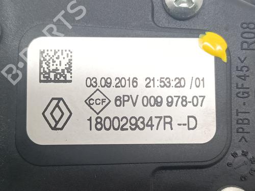 Pedal RENAULT CLIO IV (BH_) 0.9 TCe 90 (BHNF, BHMA, BHMH, BHJK, BHJR) | BP26019986I4 