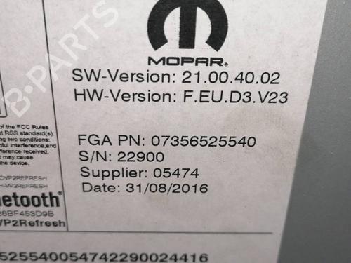 Used Radio FIAT TIPO Saloon (356_, 357_) 1.6 (356SXE11) (110 hp) 23939339