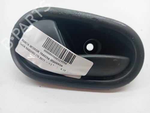 Used Rear left interior door handle DACIA SANDERO II 1.2 (75 hp) 23343601