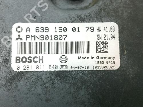 Engine control unit (ECU) SMART FORFOUR (454) 1.5 CDI (454.001) | BP38416112M57 - Image 2