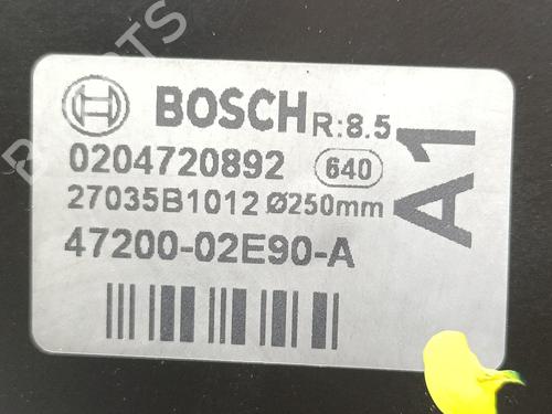 Servo brake TOYOTA AURIS (_E18_) 1.6 (ZRE181_, ZRE185_, ZRE185R, ZRE181R) | BP26574802M42