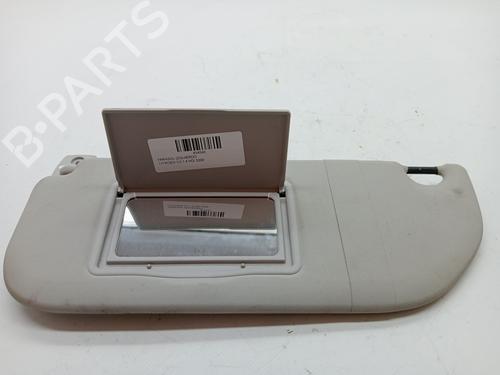 Venstre solskærm CITROËN C3 II (SC_) 1.4 HDi 70 (SC8HZC, SC8HR0, SC8HP4) (68 hp) 25457129