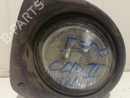 Venstre  Fortil Tågelygte RENAULT CLIO I (B/C57_, 5/357_) 1.2 (5/357Y, 5/357K) (58 hp) 25915735