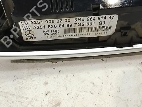 Climate control MERCEDES-BENZ M-CLASS (W164) ML 300 CDI 4-matic (164.121) | BP40548433I5 - Image 3