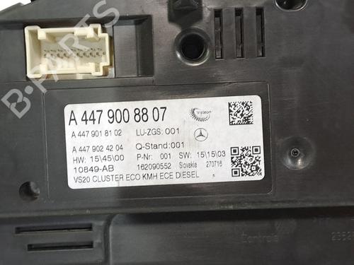 Instrument cluster MERCEDES-BENZ VITO Tourer (W447) 114 CDI / 114 BlueTEC (447.701, 447.703, 447.705) | BP23377037C47 