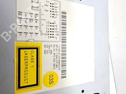 Radio AUDI A3 (8P1) 2.0 TDI 16V | BP30337377E6