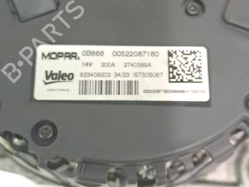 Alternator FIAT PANDA (312_, 319_) 1.0 Mild Hybrid | BP26285953M7 